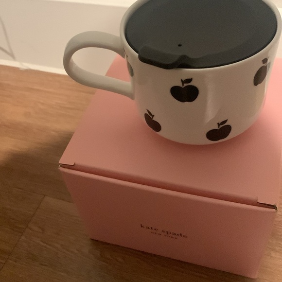 Kate Spade New York Apple Toss Travel Mug, 1.08, White - Picture 6 of 11